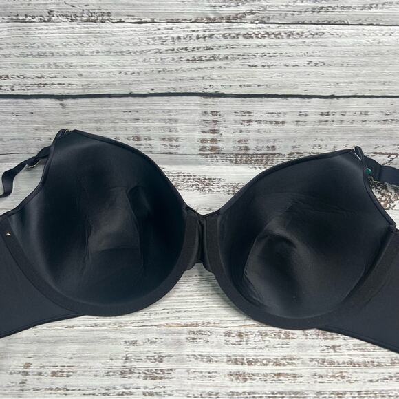 Vanity Fair Dark Navy 36DD Full Coverage Underwire Smoothing Bra 75345 NWT - Picture 4 of 9